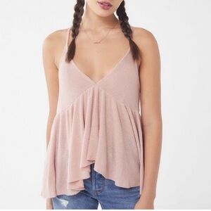 urban outfitters Lola thermal babydoll tank top